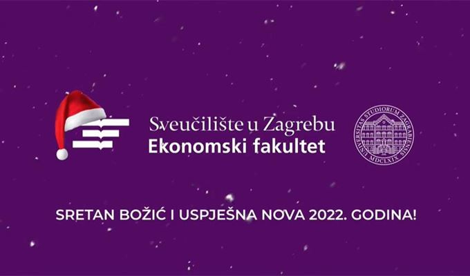 Faculty of Economics & Business - Zagreb released a special video for Christmas and New Year holidays